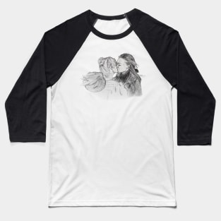 Cliff Top Kiss - AL&AW Baseball T-Shirt